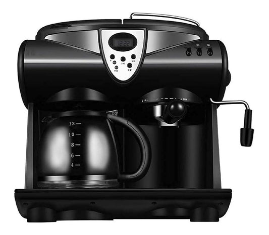 Funzione vapore macinatore per caffe con macinacaffe nero
