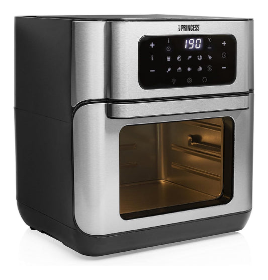 Friggitrice ad aria digitale con comandi touch argento 10 L