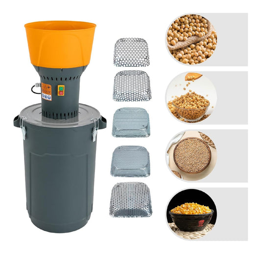 Elettrodomestico compatto Frantoio elettrico Grano Mulino Setaccia,Mulino