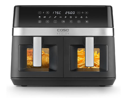 Friggitrice ad aria 5.5 L con comandi touch nero