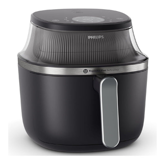 Apparecchio per uso domestico Hei?luft-Fritteuse, quadratisch, Display, Touch-Funktion, Fassungsverm?gen