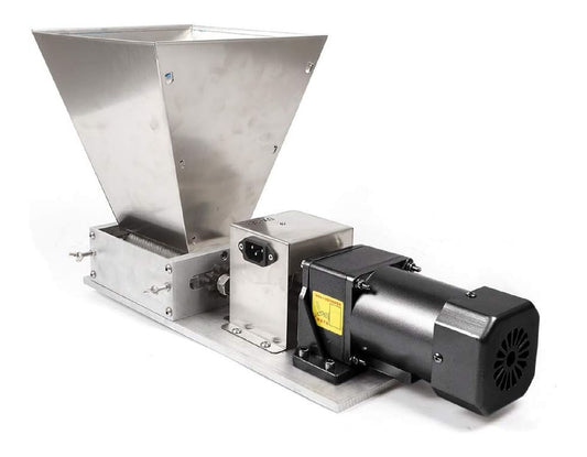 Mulino elettrico per cereali in acciaio inox argento 20 kg