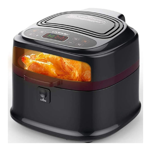 Friggitrice ad aria funzionamento automatico rosso Friggitrice aria Friggitrice elettrica