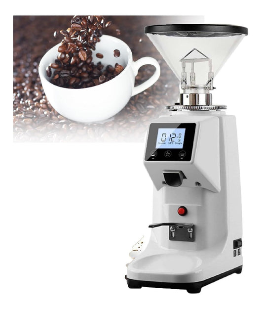 Macinatore per caffe con comandi touch con macinacaffe nero