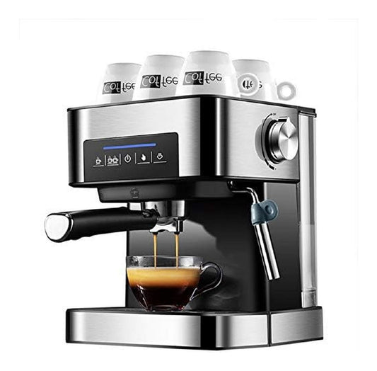 Macchina espresso funzione vapore funzionamento automatico oro formato compatto
