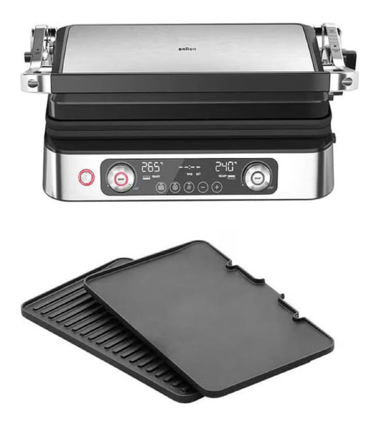 MultiGrill Pro 9140, Griglia Elettrica componenti lavabili nero
