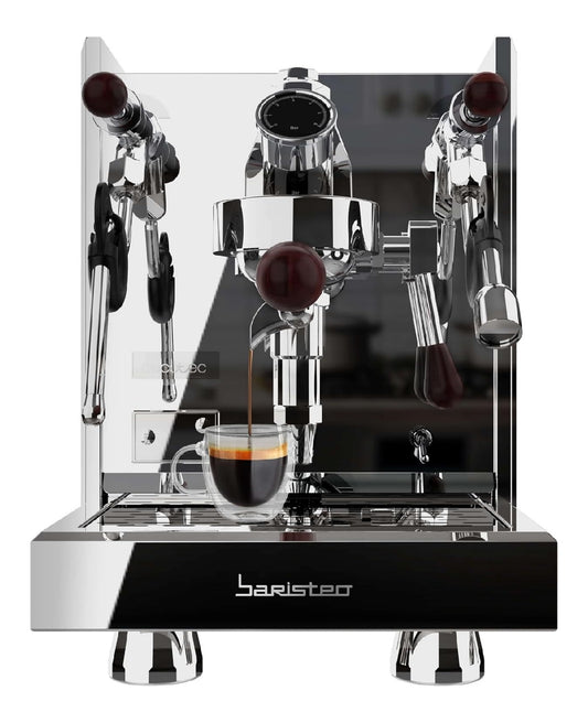 Sistema per preparazione caffe Macchina caffe espresso professionale Baristeo Iconic Estrazione della crema